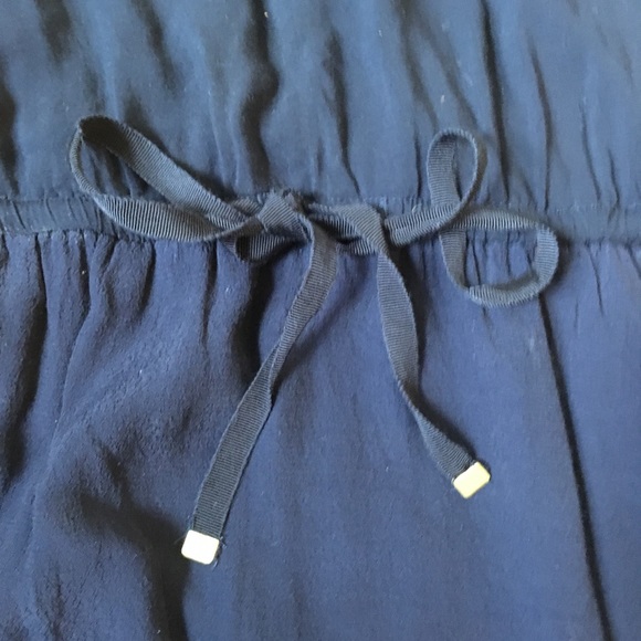 Anthro Edme & Esylte navy drawstring Freya dressXS - Picture 5 of 8